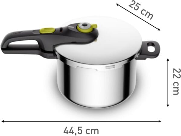 51irLVkffCL._AC_SL1500_.jpg Tefal Secure 5 Neo Stainless Steel Pressure Cooker, 6 L, Induction