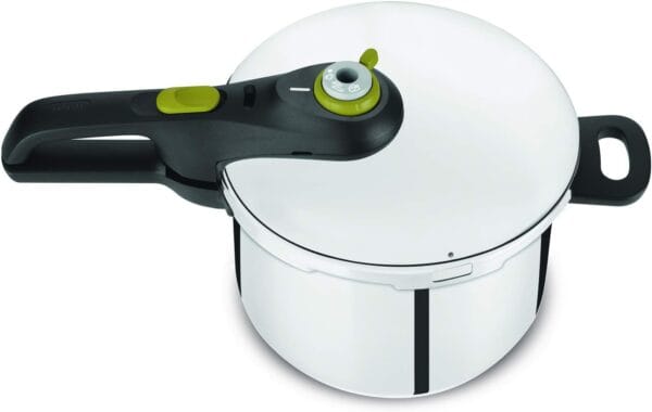 61RwPyMs4BL._AC_SL1500_.jpg Tefal Secure 5 Neo Stainless Steel Pressure Cooker, 6 L, Induction