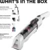 71RXPl2LuKL._AC_SL1500_ Shark StainForce Cordless Spot Cleaner, Lightweight & Portable HX100UKT