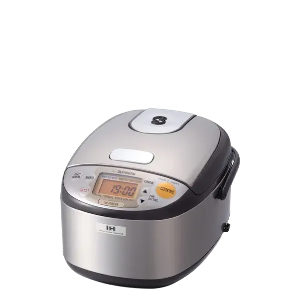 NP-GBC05NT.webp Zojirushi NP-GBC05XT Induction Heating System Rice Cooker and Warmer, 0.54 L, Stainless Dark Brown