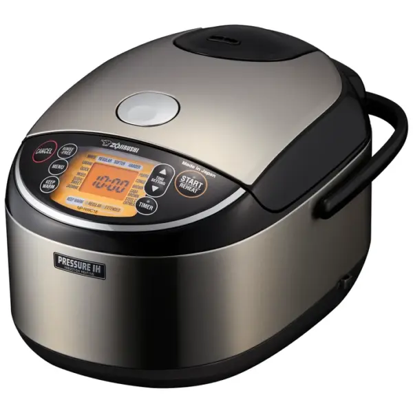 npnwc18.webp Zojirushi Np NWC10XB Pressure Ih Rice Cooker 5.5 Cup (Black)